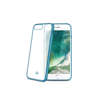 Laser Matt custodia per cellulare 11,9 cm (4.7') Cover Trasparente, Blu - Celly