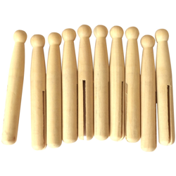 JM00410 Pacco da 10 bastoncini con intaglio in legno verniciato precio