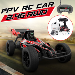 EMAX 1/24 2.4G RWD FPV RC Telecamera per auto con occhiali RTR Model Control en oferta