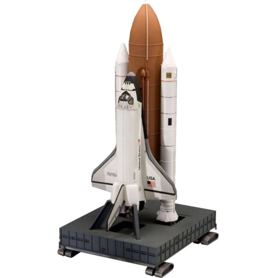 Modello spaziale in kit da costruire Revell 04736 Space Shuttle Discovery & Booster 1:144