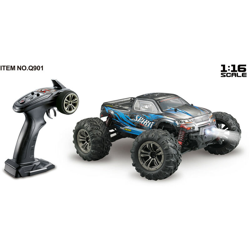 Xinlehong Q901 1/16 2.4G 4WD 52 km / h Proportional Brushless Rc Control Car con LED Light RTR Toys Blu en oferta