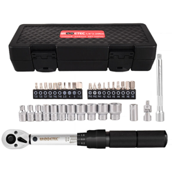 1/4 bicicletta ad alta precisione 2-20 Nm set di chiavi dinamometriche regolabili preimpostate per la manutenzione della combinazione di punte a características