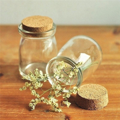 100 ml trasparente mini piccola bottiglia di caramelle in vetro marmellata barattoli di stoccaggio boccette che desiderano bottiglia contenitore da