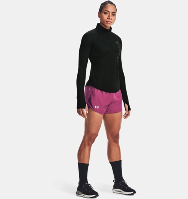 Maglia UA Speed Stride Attitude ½ Zip da donna