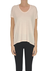Cotton blend t-shirt en oferta