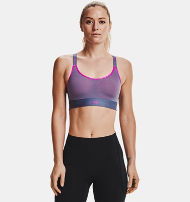 Reggiseno sportivo UA Infinity Mid Run da donna