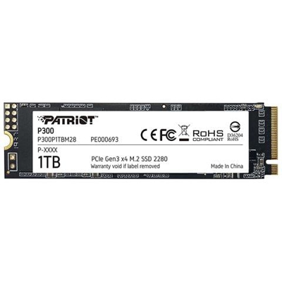 SSD 1 TB Serie P300 M. 2 Interfaccia PCI Express 3.0