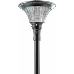 Ecoworld Shop - Lampione Led ad Energia Solare per Esterno SFERA NERA en oferta