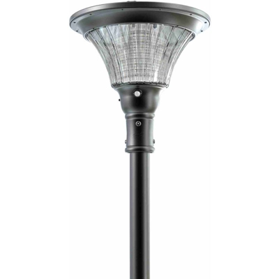 Ecoworld Shop - Lampione Led ad Energia Solare per Esterno SFERA NERA