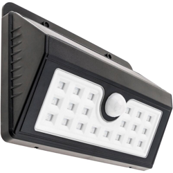 PrimeMatik - Lampada da parete solare a LED Lampada da parete ricaricabile con sensore di movimento e oscurità IP características