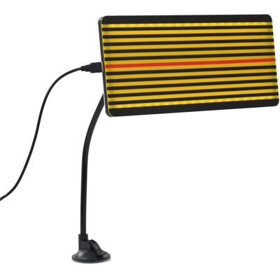 YOUTHUP LED Riflettore Bordo Linea senza Verniciatura