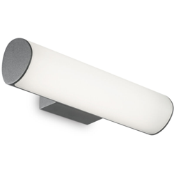 Applique id-etere ap1 10,2w led 702lm ip44 alluminio antracite bianco lampada parete moderna esterno, finitura metallo antracite en oferta