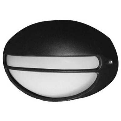 Gdlc - FARETTO LAMPADA APPLIQUE plafoniera DA ESTERNO Demetra ovale 011062