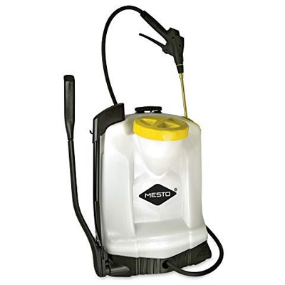 Siringa posteriore RS 125, Capacità di riempimento 12 L, 6 bar Pressione, Contenitore in plastica, retro Portatile, Ugello un Ottone