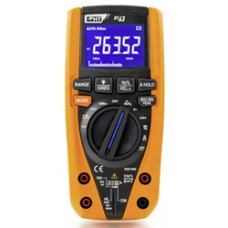 HT63 Multimetro portatile digitale CAT III 1000 V, CAT IV 600 V Display (Counts): 6000 - Ht Instruments características