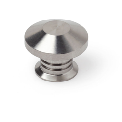 Pomolo stile contemporaneo, Acciaio, Inox Satinato, 29 mm di diametro. Marchio REI precio