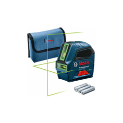 Bosch Professional 0601063P00 Livella GLL 2-10 G Laser Verde, Raggio d'azione Fino a 10 m, 3 batterie AA, Sacchetto, Edizione Amazon precio