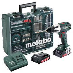 Metabo SB 18 LT 602103600 Trapano avvitatore a percussione a batteria 18 V 2 Ah Li-Ion incl. seconda batteria, incl. va precio