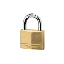 140EURD Lucchetto con Chiavi in Ottone, Oro, 6 x 4 x 1.3 cm - Master Lock en oferta
