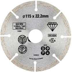 Stanley Black&decker Italia Srl-b&d - Disco diamantato da taglio Ø 11,5 cm precio