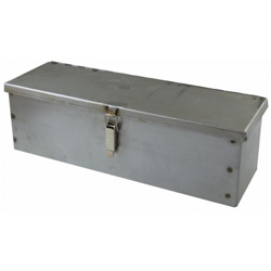 Bazar Giusto - CASSETTA PORTA-ATTREZZI IN LAMIERA PIEGATA E PUNZONATA 500x250x250MM características