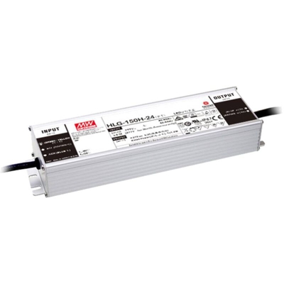 Mean Well HLG-150H-24B Driver per LED, Trasformatore per LED Tensione costante, Corrente costante 150 W 6.3 A 12 - 24 V