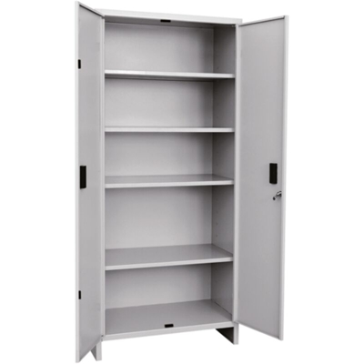 ARMADIO 1 Anta in Lamiera Verniciata CON RIPIANI 60X40X176H cm Fornito Smontato