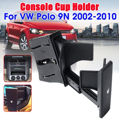 Console centrale portabicchieri per VW Polo 9N 2002-2010