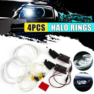 Lampada a tubo a led per auto con anello a forma di angelo per BMW E36 E38 E39 E46 M3 6500K