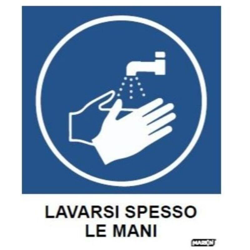 Busta 2 Fogli Lavarsi Spesso le Mani - Markin en oferta