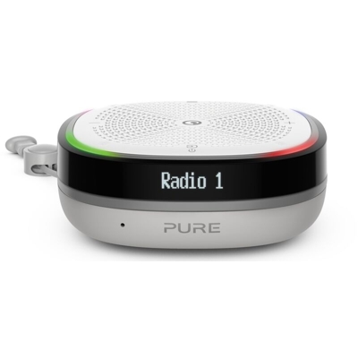154504 radio Portatile Digitale Nero, Bianco - Pure