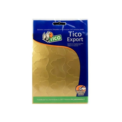 Tico E-GL-4836 etichetta autoadesiva Oro 90 pezzo(i)