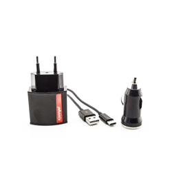 Phonix TYPC2KIT Caricabatterie per dispositivi mobili Nero Auto, Interno características