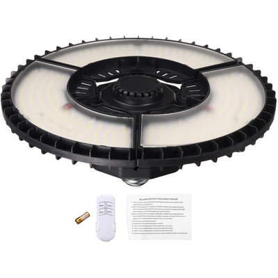 6000K 315LEDs Deformable LED Garage Lumiere Plafoniere Lampadina Lampada da officina con sincronizzazione + telecomando