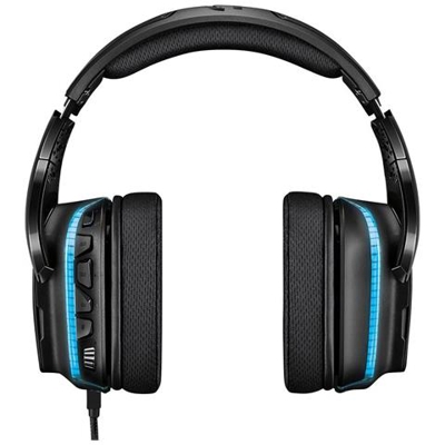Cuffie G635 Gaming RGB con Cavo e Microfono Integrato Colore Nero Blu