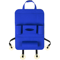 Borsa portaoggetti per auto borsa appesa scatola portaoggetti per sedile posteriore blu navy en oferta