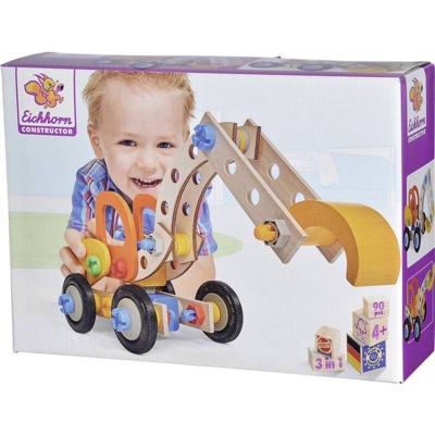 Eichhorn Kit pezzi per costruzioni Constructor Numero parti: 90 Numero modelli: 3 Classe di età: da 4 anni