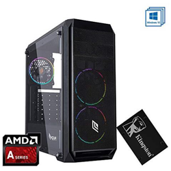 ver Pc Desktop Amd Cpu Quad Core 3,40 Ghz Turbo, ram 8gb Ddr4, ssd 240 Gb, lettore Masterizzatore Cd precio