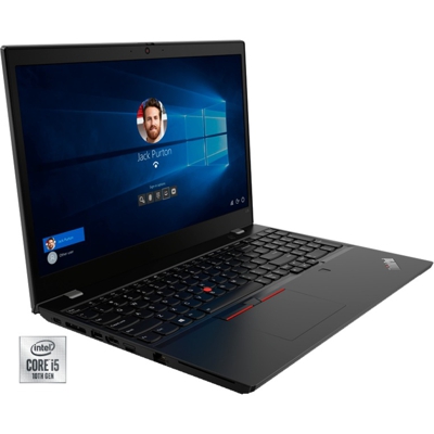 ThinkPad L15 DDR4-SDRAM Computer portatile 39,6 cm (15.6") 1920 x 1080 Pixel Intel® Core™ i5 di decima generazione 8 GB 256 GB SSD Wi-Fi 6 (802.11ax) Windows 10 Pro Nero, Notebook