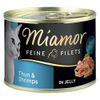 Set prova misto! Miamor Delicato Filetto in Gelatina 185 g - 12 x 185 g en oferta