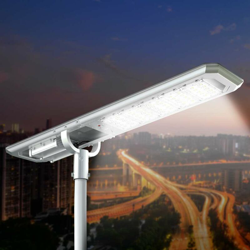 Lampione Led a Energia Solare 5000 Lumen Pannello Fotovoltaico Integrato Goldrake precio