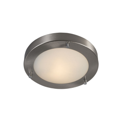 Plafoniera yuma - Design - Acciaio - Acciaio - Tondo Max. 1 x Watt - Qazqa precio