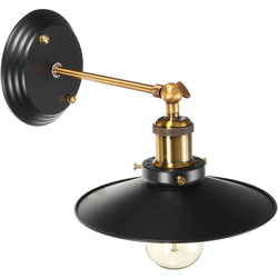Drillpro - Lampada da parete vintage Illuminazione industriale Lampada da parete in ferro en oferta