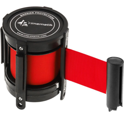 PrimeMatik - Cassetta di ricambio per nastro retrattile 3m rosso en oferta