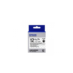 Epson Nastro fondo Trasparente per testo Nero 12/9 LK-4TBN características