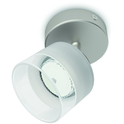 Philips Fremont Faretto Singolo Acciaio Spazzolato, LED, 1 x 4W, Nickel [Classe di efficienza energetica A+] características
