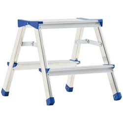 Scala Doppia in Alluminio a 2 Gradini 44 cm - Youthup precio
