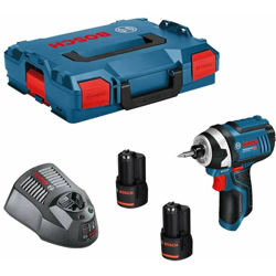 Avvitatore a massa battente BOSCH GDR 12V-105 (2 x 3,0 Ah + GAL1230CV + L-Boxx 102) precio