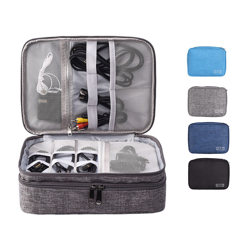 Drillpro - Borsa da viaggio impermeabile per cavo dati multifunzionale da uomo características