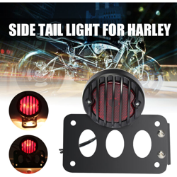 Staffa luci posteriori targa pr Harley Sportster Chopper Bobber en oferta